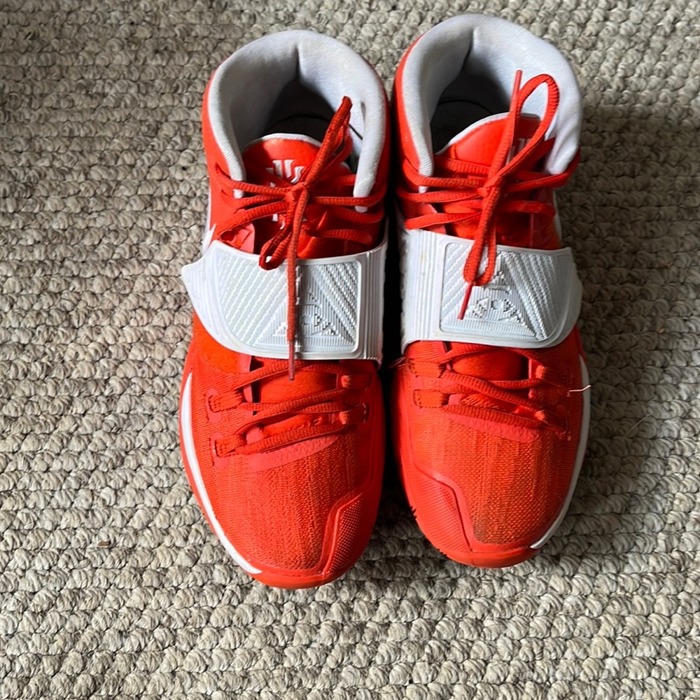 Nike Kyrie 6 TB PROMO. TEAM ORANGE/WHITE-WHITE. - Picture 6 of 9